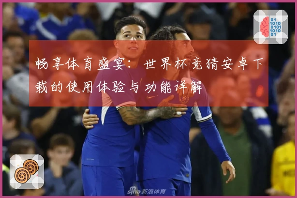 畅享体育盛宴：世界杯竞猜安卓下载的使用体验与功能详解